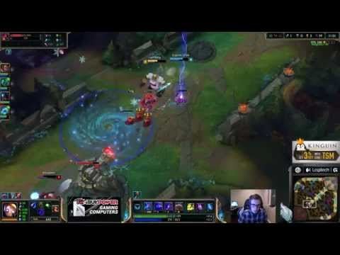 TSM Bjergsen - Blitzcrank vs Soraka - Bot - Full Game #8