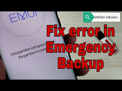 How to Fix Data Partition Corrupted. Remove Google Account Huawei Mate 20 pro LYA-L29 Android 10