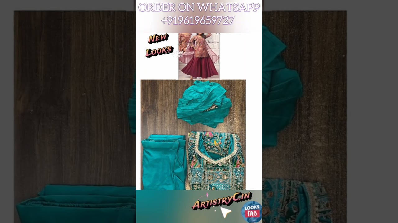 Shop Royal Sharara Suits under Rs3360 for Wedding? Look like Akshara! WhatsApp +919619659727