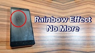 How to Remove Rainbow Effect from Tempered Glass