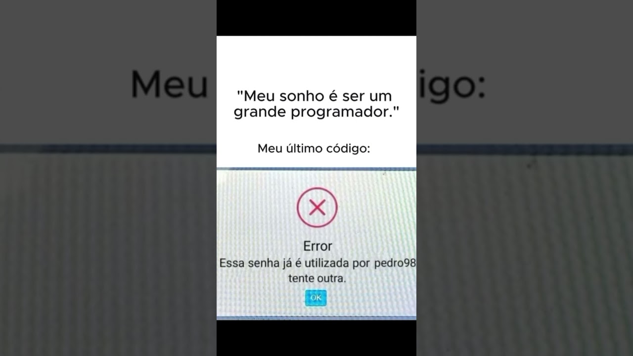 Live todo dia aprendendo a programar pra não acontecer isso
