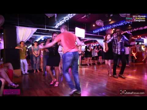 Jorge salas&Bety Tabima Salsa Free Dance@ 2014 Korea salsa & Bachata congressAfter Party 나오미