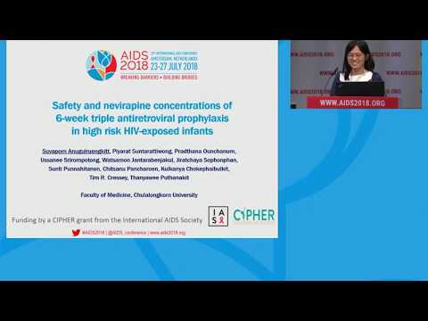 Segurança e concentrações de nevirapina em crianças expostas ao HIV