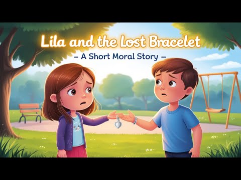 Lila and the Lost Bracelet | English Moral Story | Kids Bedtime Story | Short English Story