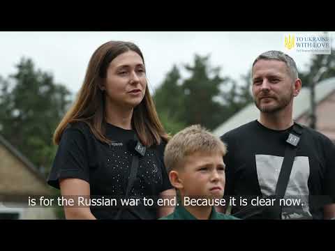 Live One Day at a Time: Maksiuta Family - To Ukraine With Love