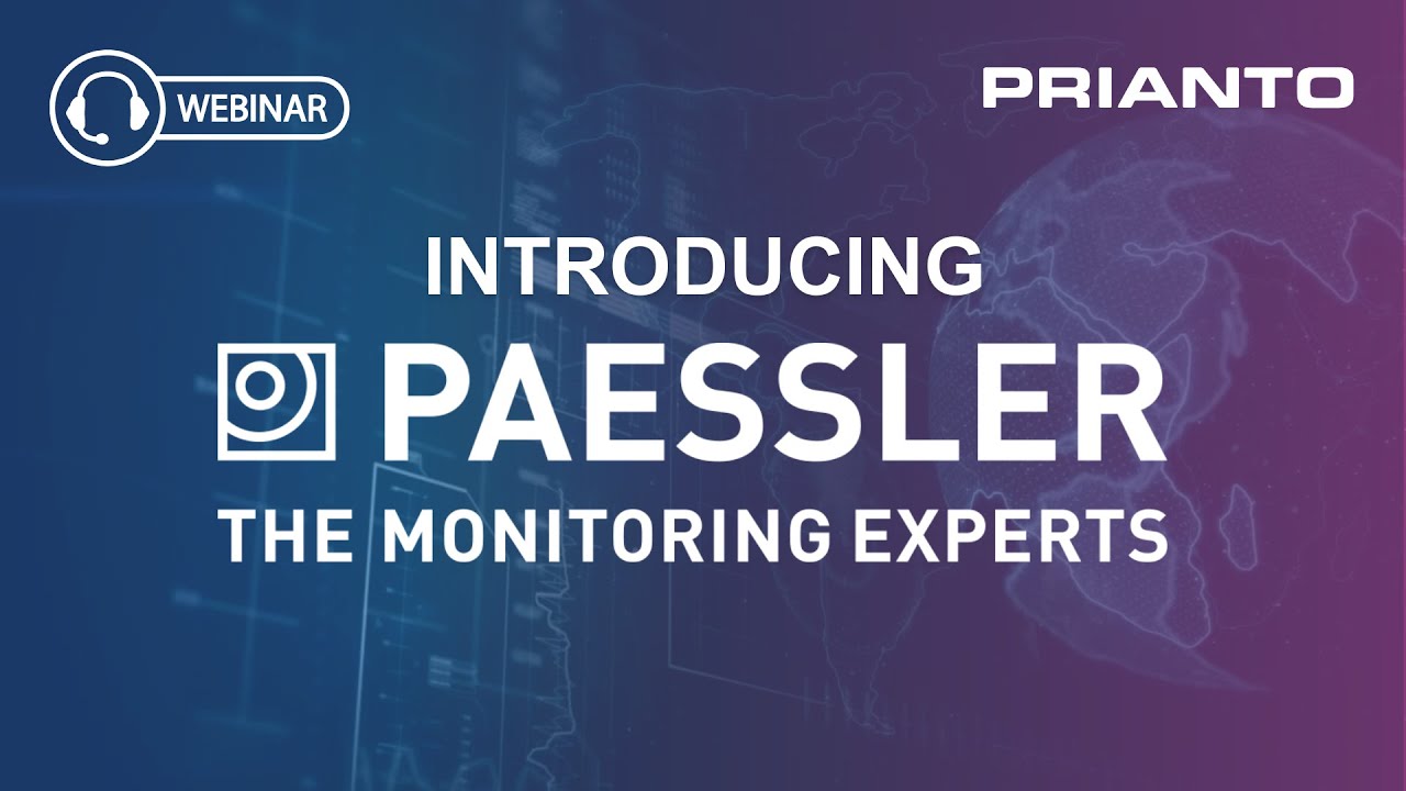 Introducing Paessler - The Monitoring Experts