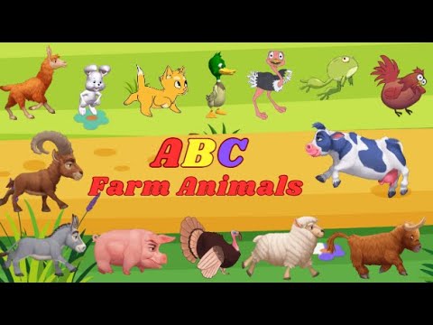 ABC Farm Animals 31TH525 | Alphabet Animals Song for Kids | Kids TV