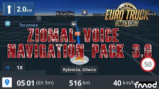 ZIOMAL VOICE NAVIGATION PACK ETS2 V3.0 thumbnail 2