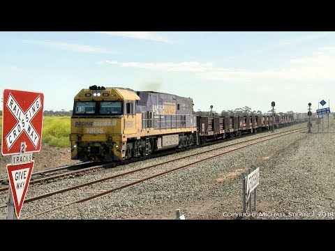 Pacific National 4PM4 Steel Train - PoathTV Australian Railways