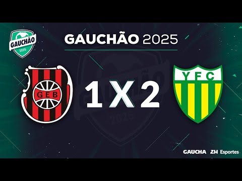 BRASIL DE PELOTAS 1 X 2 YPIRANGA | MELHORES MOMENTOS | GAUCHÃO | 12/02/2025