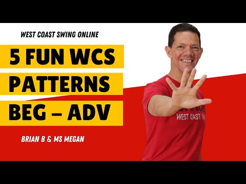 5 Fun West Coast Swing Moves  😍 WCS Dance Steps