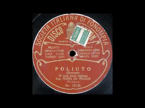 Di quai soavi lagrime (Maria De Macchi)