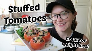 Stuffed Tomatoes (Weight Loss Recipe)