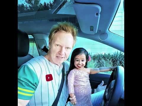 World’s Shortest Woman Drives A Tesla! 😱 #shorts