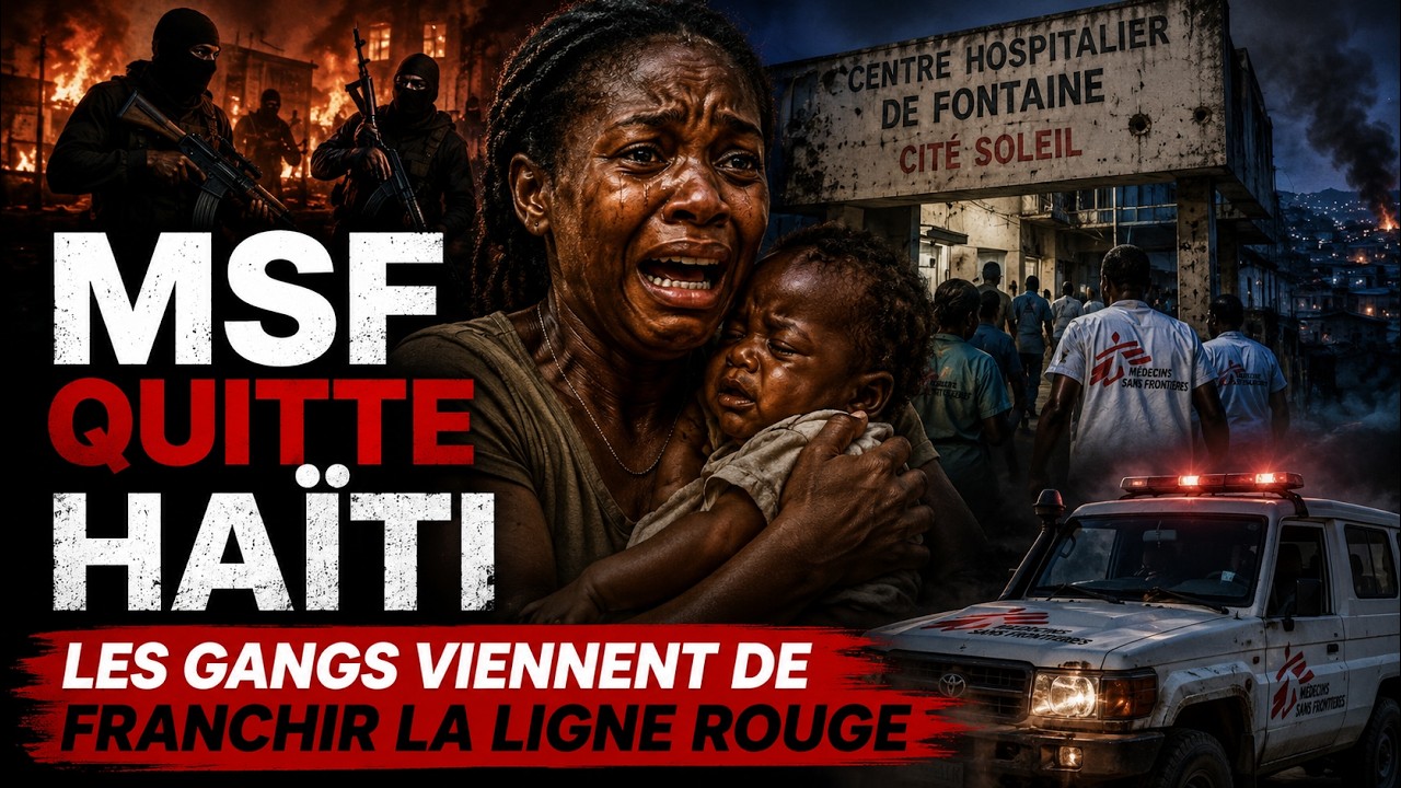 MSF quitte Haïti : Les Gangs viennent de Franchir la Ligne Rouge