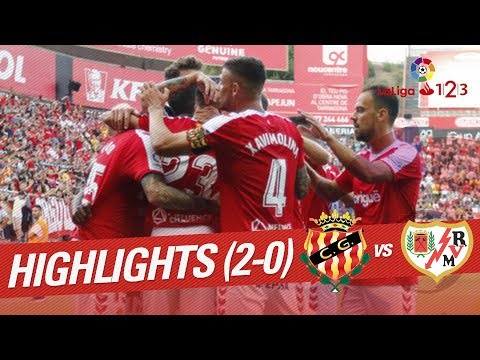 Resumen de Nàstic vs Rayo Vallecano (2-0)