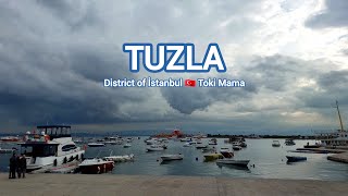 District Tuzla of İstanbul - Tuzla Sahil - Houses and walk-in streets 