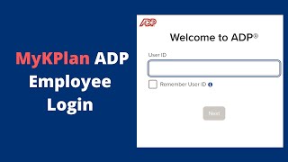 MyKPlan Login | ADP MyKPlan Login 2023