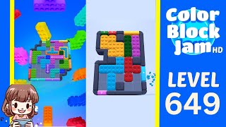 Color Block Jam Level 649 Solution Walkthrough