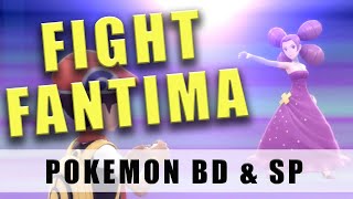 Pokémon Brilliant Diamond how to fight Fantima to Battle Hearthome Gym - Pokémon Shining Pearl