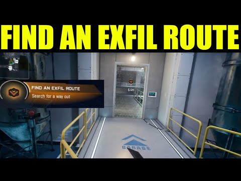 Call of duty black ops 7 - how to find an exfil route | search for a way out | disruption guide
