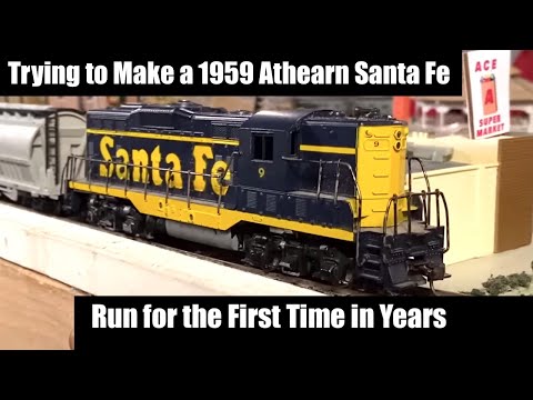 Trying to Make a 1959 Santa Fe GP7 Run Again