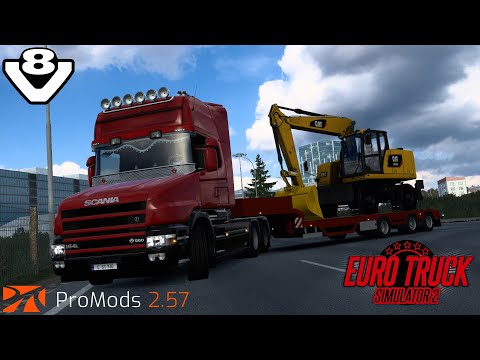 Back to ProMods! | ETS2 1.42 | ProMods 2.57 | SCANIA T 164L V8 580 | Reykjavík - Selfoss