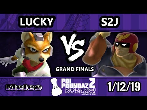 Poi Poundaz 2 - DIG | Lucky (Fox) Vs. S2J (Captain Falcon) SSBM Singles Grand Finals