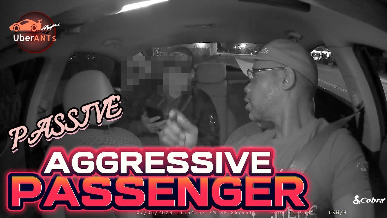 Uber Passenger gets passive aggressive with driver