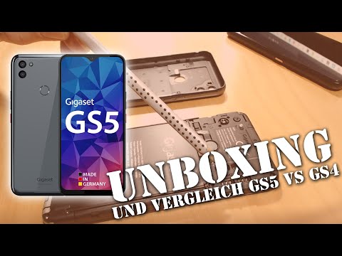 Gigaset GS5 Unboxing und Vergleich GS5 vs. GS4
