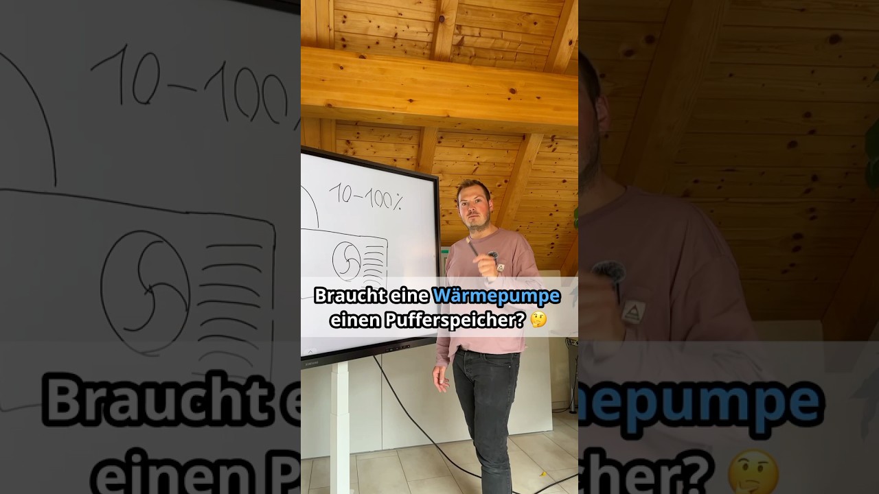 Braucht eine Wärmepumpe einen Pufferspeicher? Braucht eine Wärmepumpe einen Pufferspeicher?