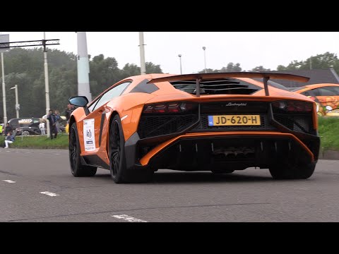 Supercars Accelerating - LP750-4 SV, GT12, Akrapovic Aventador & More!