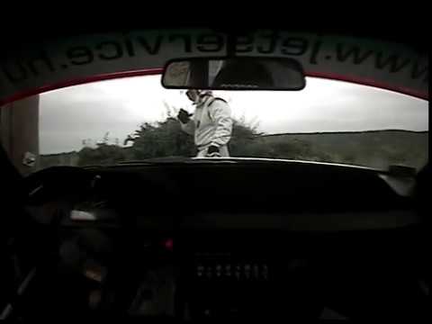 Mátra RTE 2008 - Váradi György - Csányi Botond Mercedes 124 CE CRASH