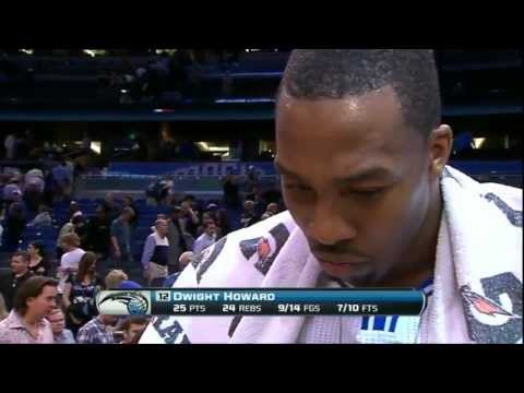 02.08.2012 - Dwight Howard Highlights vs Heat 25 Pts (24 Reb + Nice Dunkfest)