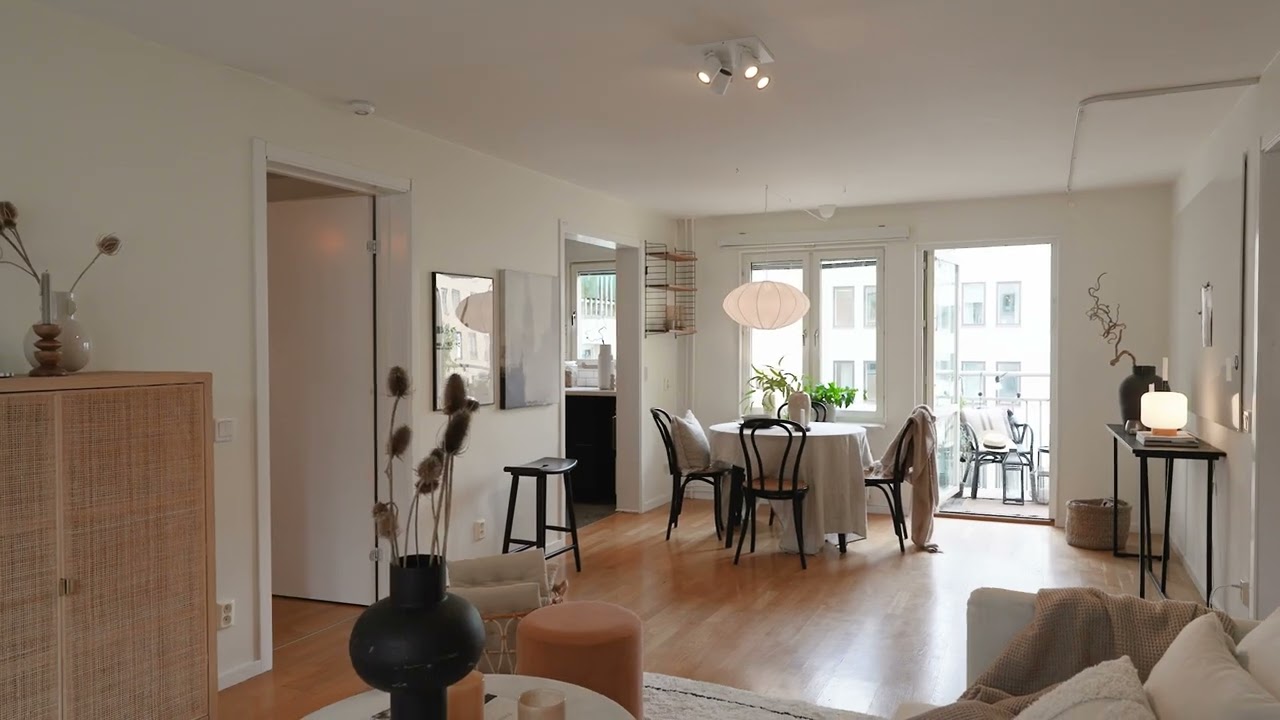 3 rum Lägenhet på Peter Myndes backe 22 Södermalm Stockholms kommun - video
