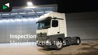 Mercedes-Benz Actros 1845 4X2 GigaSpace Retarder MirrorCam Navi Euro 6 トラクタートラック | 画像 4 - Autoline