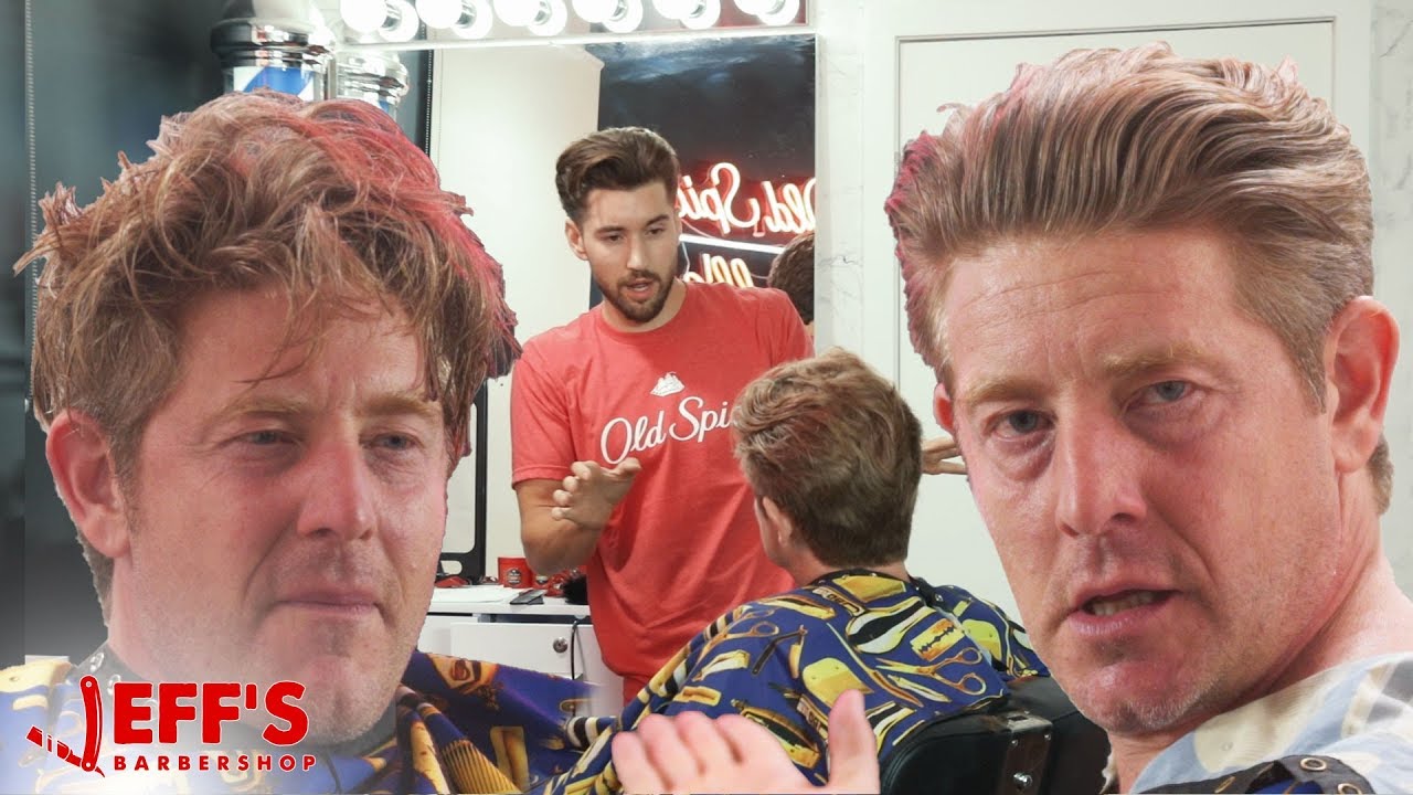 EMOTIONAL DAD GETS LIFE CHANGING HAIRCUT | JEFF’s BARBERSHOP ft. Jason Nash