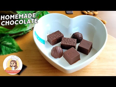 Homemade Chocolate Recipe | मिनटों‌ में बनाये बाजार से भी अच्छा चॉकलेट | CookwithRuchita