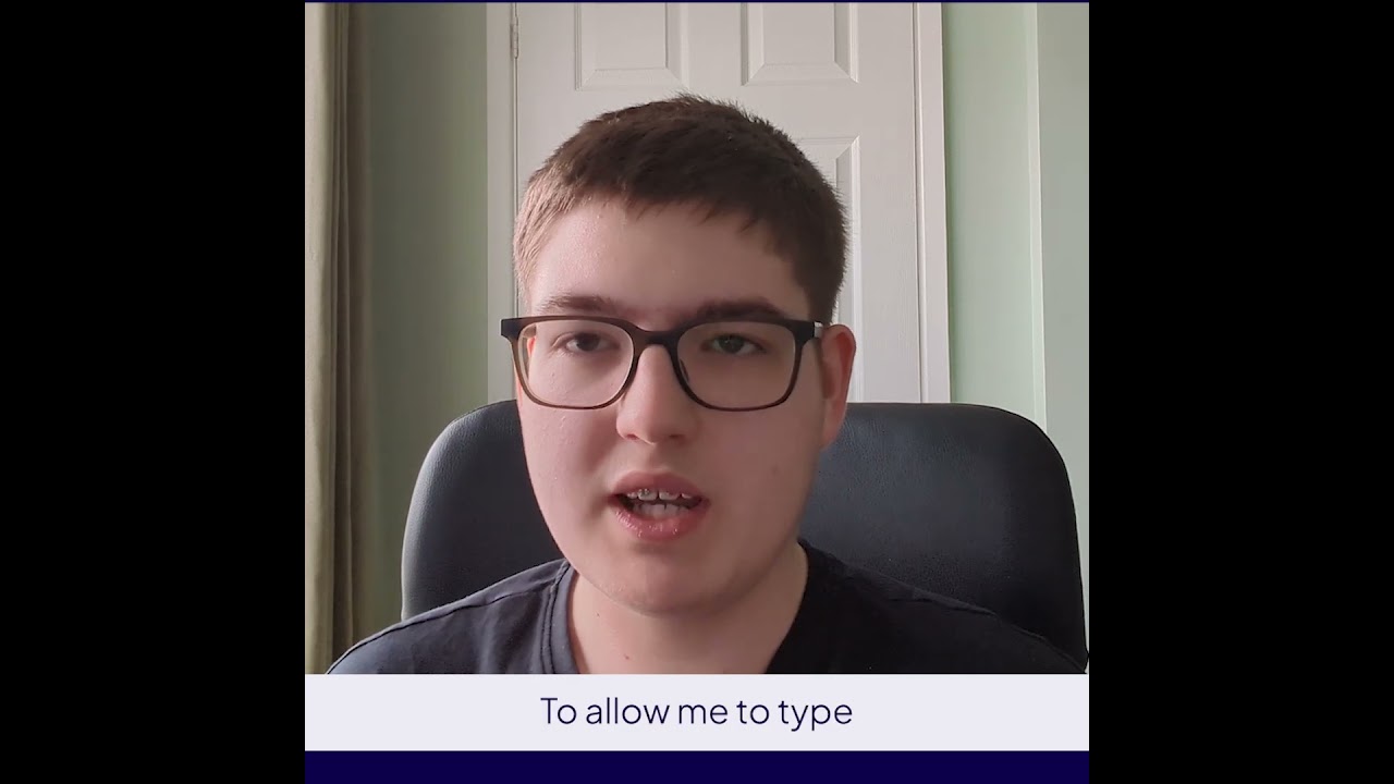 It allowed me to focus on the content