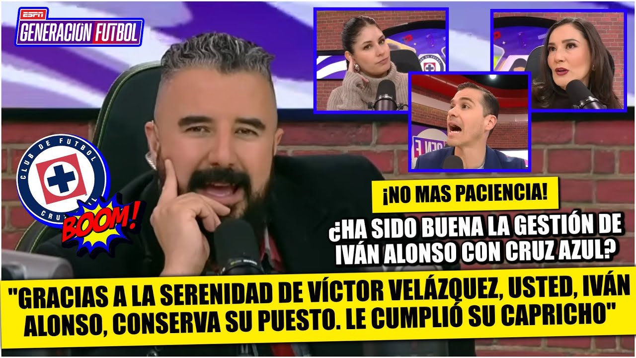 Si CRUZ AZUL no es campeón de LIGA MX, deben decir ADIÓS IVAN ALONSO y LARCAMÓN, Dipp | Generación F