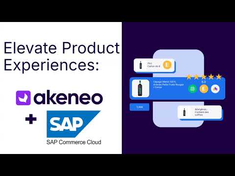 Elevate Product Experiences with Akeneo and SAP Commerce Cloud