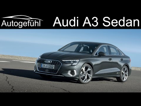 all-new Audi A3 sedan limousine PREVIEW 2020 2021 - Autogefühl