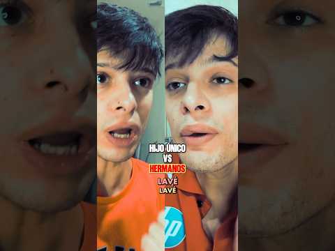 HIJO ÚNICO VS HERMANOS #humor #comedia #sketch