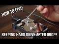 How To Fix Hard Drive Beeping Not Showing Up After Dropping