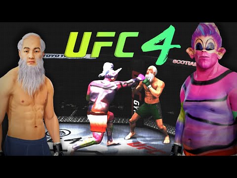 Old Bruce Lee vs. Smiley Turd - EA sports UFC 4