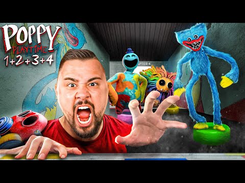 [LIVE 🔴] POPPY PLAYTIME CHAPTER 1-4 MARATHON