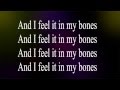 The Killers - I Feel It In My Bones - Lyric's Video ...