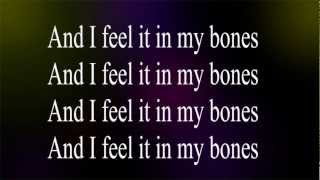 The Killers  - I Feel It In My Bones - Lyric&#39;s Video
