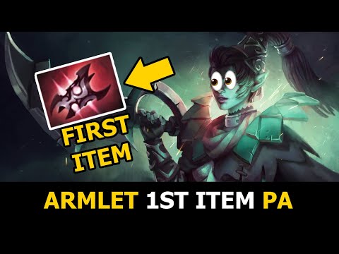 LUL OR META ITEM ON PHANTOM ASSASSIN - ARMLET FIRST ITEM BY CANCEL^^
