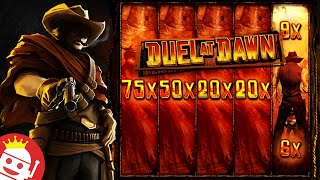 LUCKY PLAYER HITS DUEL AT DAWN MAX WIN! 😱 NEW HACKSAW SLOT